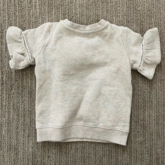 Janie and Jack short sleeved sweatshirt - Picture 3 of 3